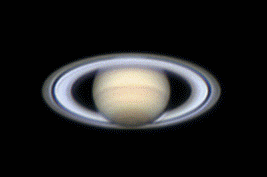 Saturn Ring Animation - 2004 through 2025