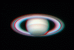 3D Saturn Animation.