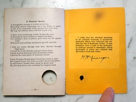 Rear End Paper Holding Meteorite