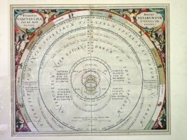 9th print from Atlas Coelestis by Andreas Cellarius