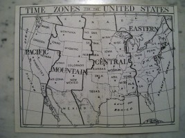 Time Zone Map