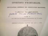 Close-up of the signature from author's second wife