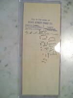 Cancelled Check - Back