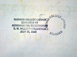 Harvard Stamp