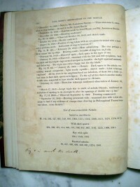 Page with inscription