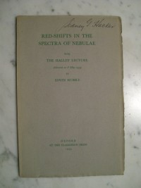 Red-shifts in the Spectra of Nebulae by Hubble 1934