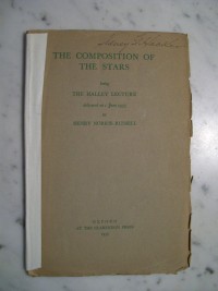 The Composition of the Stars by Russell 1933