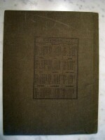 Rear Cover with Calendar