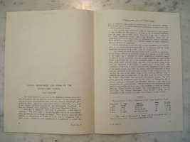 Text of Visual Brightness Magellanic Clouds