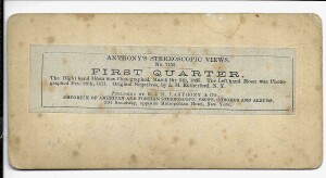 First Quarter Moon by Rutherford - Reverse