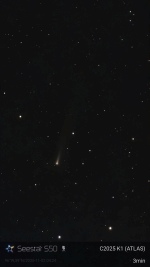 Comet ATLAS C/2025 K1 November 2, 2025