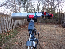 Surplus Shed Refractor with ASIair Plus, EAF Focus Controller, ASI Filter Wheel, and ASI1600MM Camera