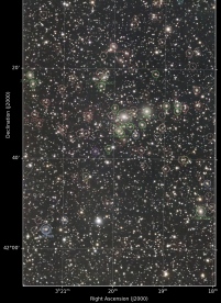 Annotated Perseus Cluster