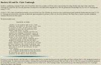Clyde Tombaugh Biography