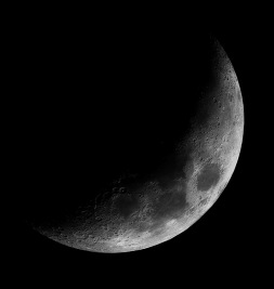 Waxing Crescent Moon - March 4, 2017