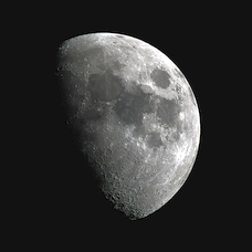Waxing Gibbous Moon - May 25, 2026