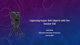 NEKAAL Kuiper Belt Objects with the Seestar S50 Presentation