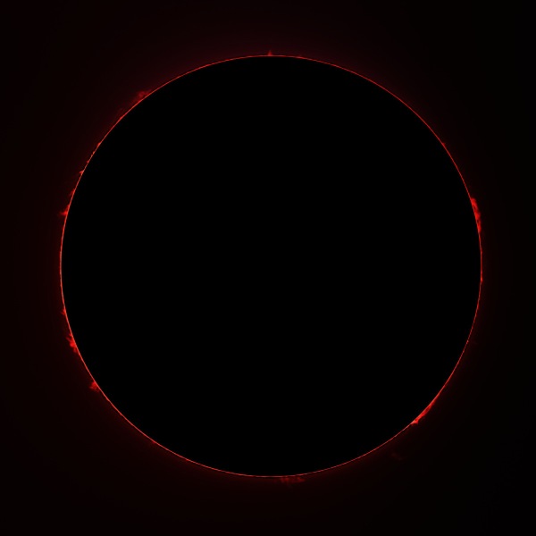 Prominences February 18, 2024