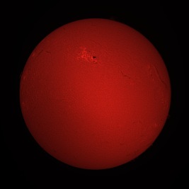 Sun in Hydrogen Alpha February 23, 2024
