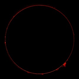 Prominences March 10, 2024