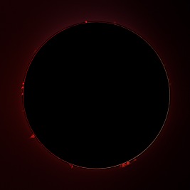 Prominences April 21, 2024