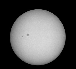 Sunspot 2671 on August 18, 2017