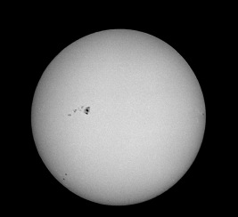Sunspot 2671 on August 18, 2017
