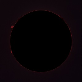 Prominences June 25, 2023