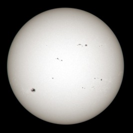 Sunspots July 9, 2023