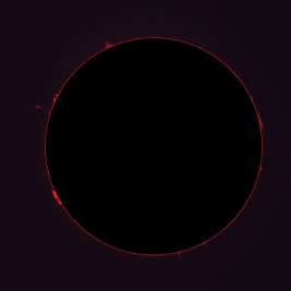 Prominences July 15, 2023