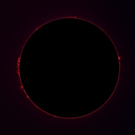 Prominences July 22, 2023