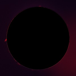 Prominences September 1, 2023