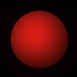 Sun Hydrogen Alpha November 5, 2025