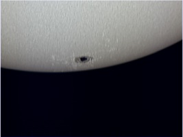 Sunspot 923 on Nov. 8, 2006