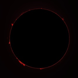 Prominences November 18, 2023