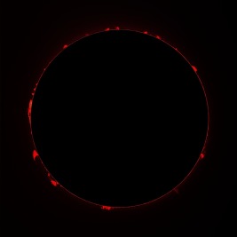 Prominences November 22, 2023