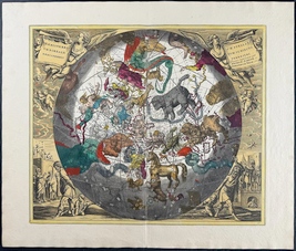 Atlas Coelestis seu Harmonia Macrocosmica Print - Plate 26 - 1708