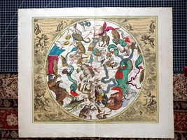 Atlas Coelestis seu Harmonia Macrocosmica Print - Plate 27 - 1708