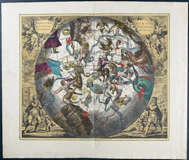 Atlas Coelestis seu Harmonia Macrocosmica Print - Plate 29 - 1708