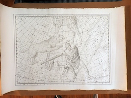Bode Uranographia Print - Plate V - 1801