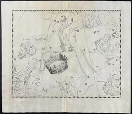 Print from Hevelius' Prodromus Astronomiae 1690 - Corona