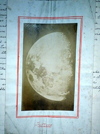 Silver Print of the Moon
