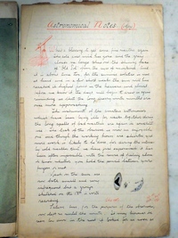 Chapter of Astronomical Notes